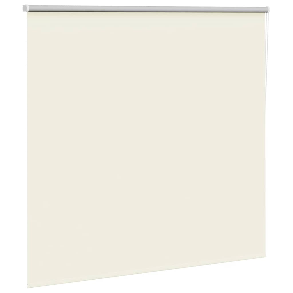 vidaXL Roller Blind Blackout Off White 165x150cm Fabric Width 161.6cm