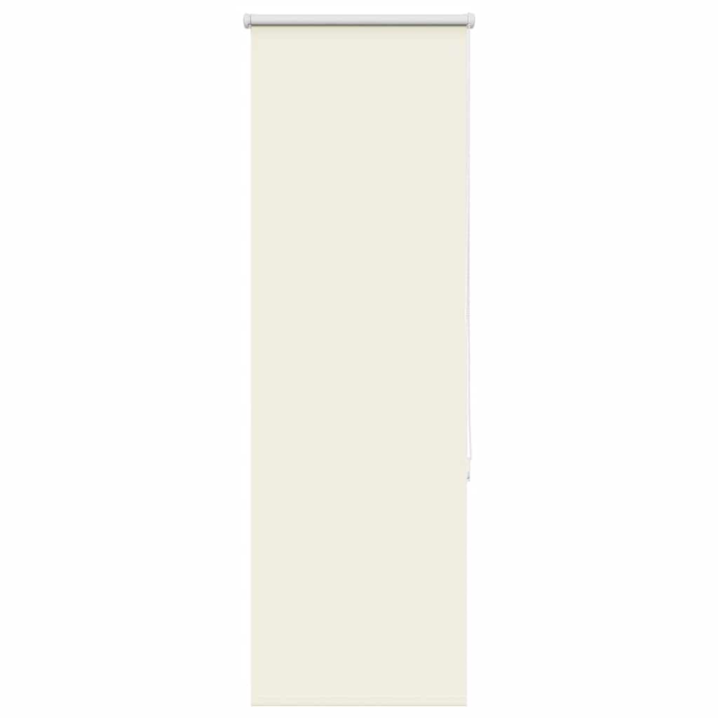 vidaXL Roller Blind Blackout Off White 40x175 cm Fabric Width 35.7 cm