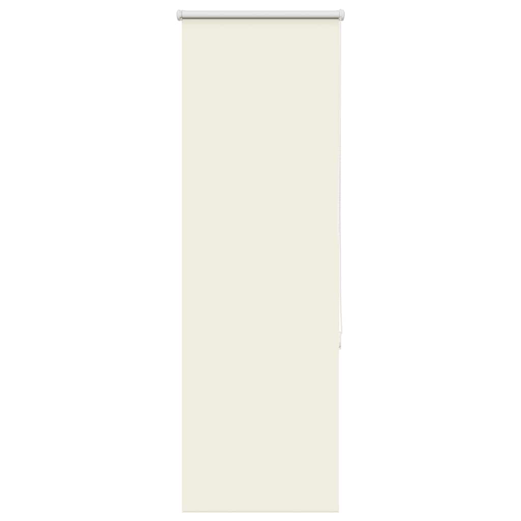 vidaXL Roller Blind Blackout Off White 60x175 cm Fabric Width 55,7 cm Polyester