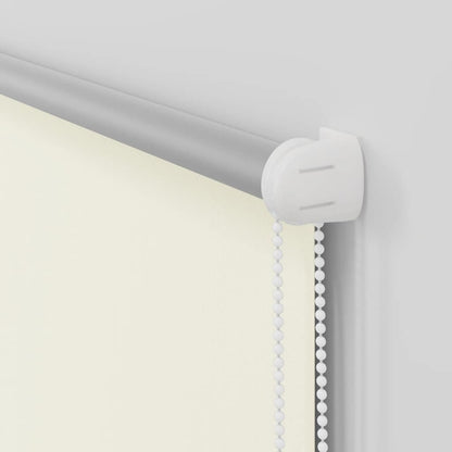 vidaXL Roller Blind Blackout Off White 60x175 cm Fabric Width 55,7 cm Polyester