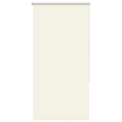 vidaXL Roller Blind Blackout Off White 65x175 cm Fabric Width 60.7 cm