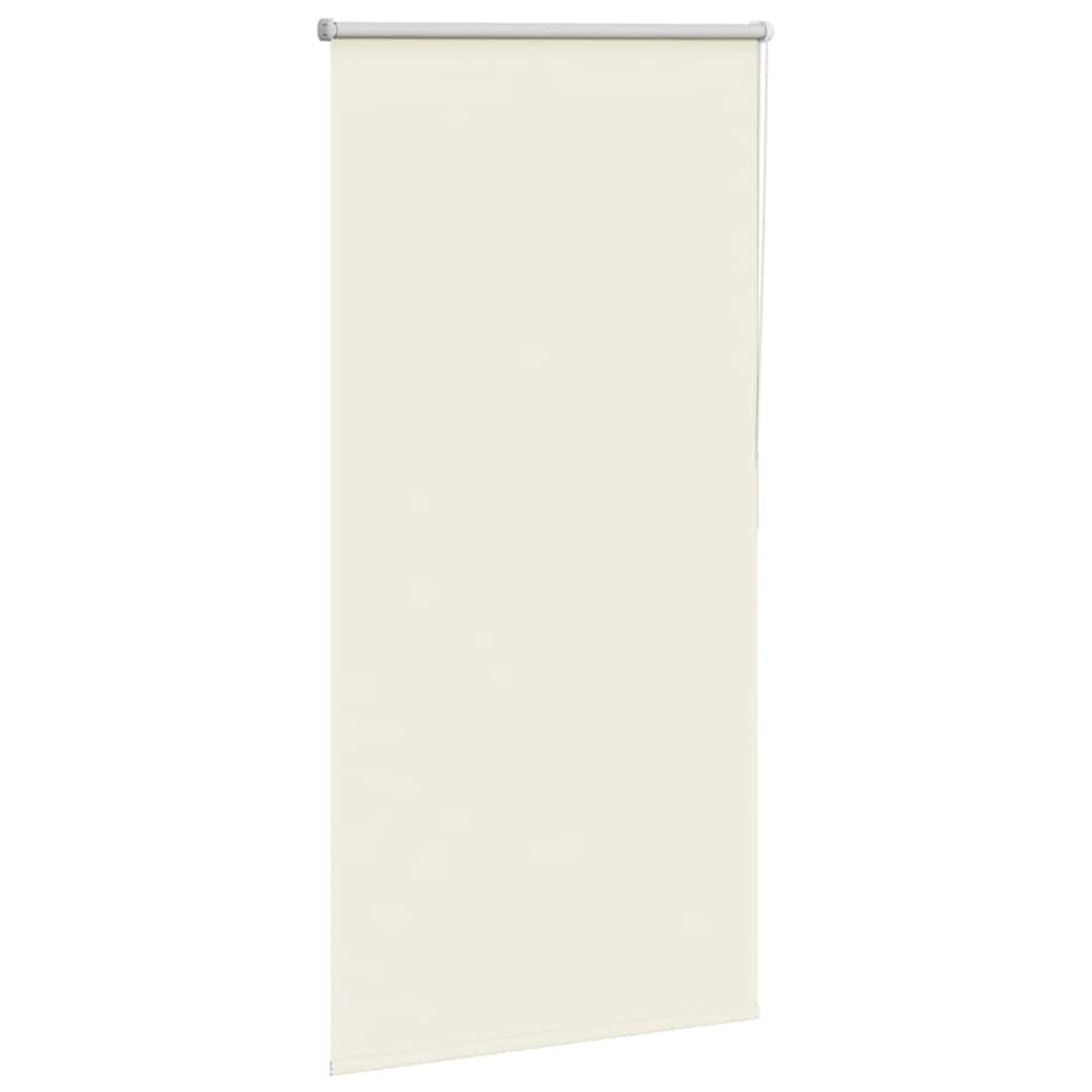 vidaXL Roller Blind Blackout Off White 65x175 cm Fabric Width 60.7 cm