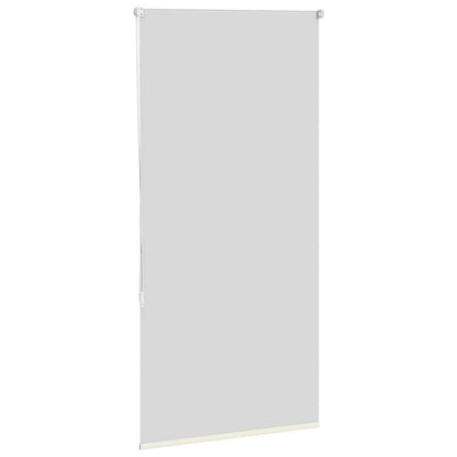 vidaXL Roller Blind Blackout Off White 80x175 cm Fabric Width 75.7 cm