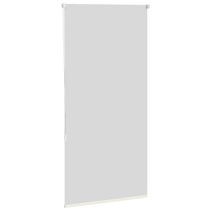 vidaXL Roller Blind Blackout Off White 85x175 cm Fabric Width 80.7 cm