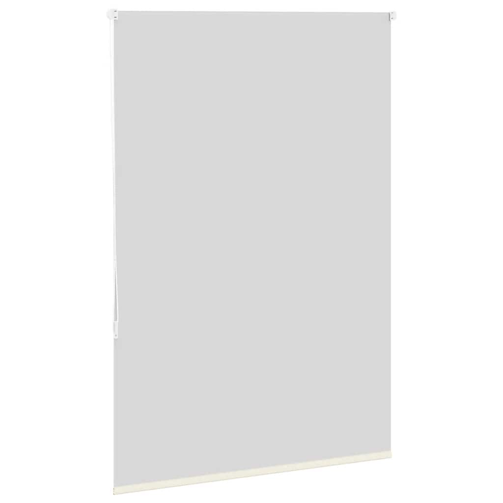 vidaXL Roller Blind Blackout Off White 95x175 cm Fabric Width 90.7 cm