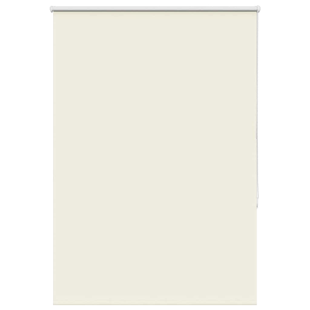 vidaXL Roller Blind Blackout Off White 105x175cm Fabric Width 100.7cm