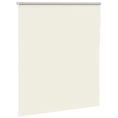 vidaXL Roller Blind Blackout Off White 120x175cm Fabric Width 116.6cm