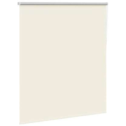 vidaXL Roller Blind Blackout Off White 125x175cm Fabric Width 121.6cm