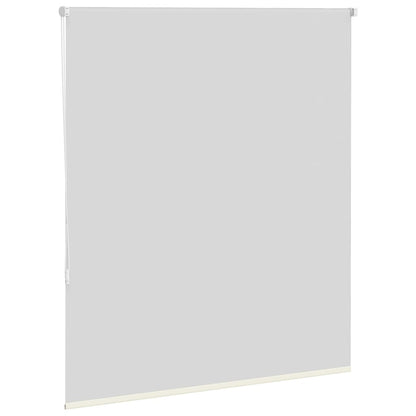 vidaXL Roller Blind Blackout Off White 125x175cm Fabric Width 121.6cm