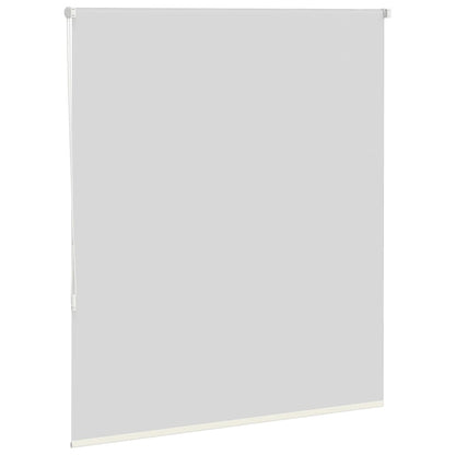 vidaXL Roller Blind Blackout Off White 130x175cm Fabric Width 126.6cm
