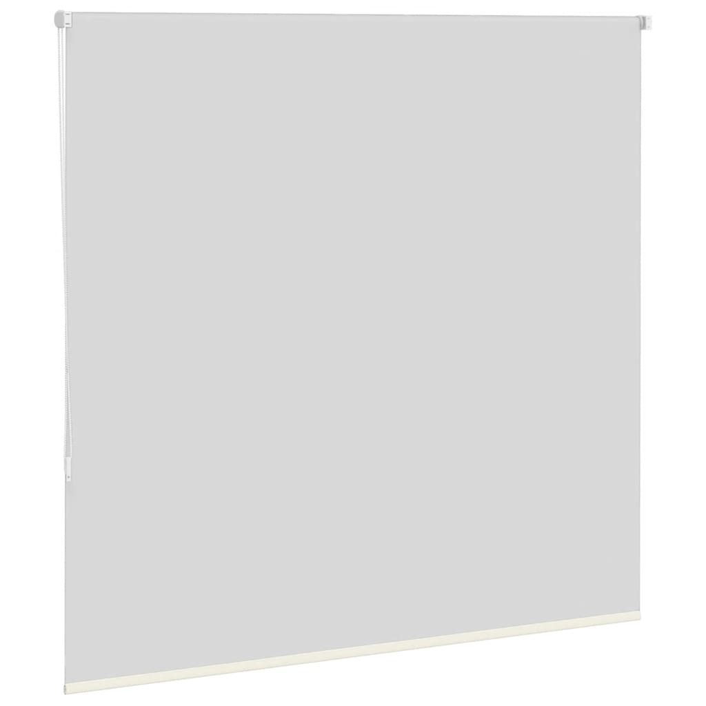 vidaXL Roller Blind Blackout Off White 160x175cm Fabric Width 156.6cm