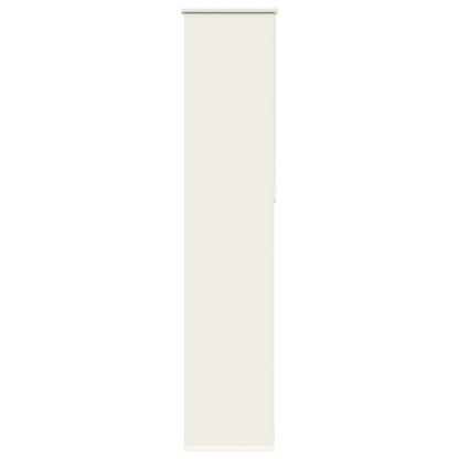 vidaXL Roller Blind Blackout Off White 55x210 cm Fabric Width 50.7 cm Polyester