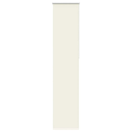 vidaXL Roller Blind Blackout Off White 55x210 cm Fabric Width 50.7 cm Polyester