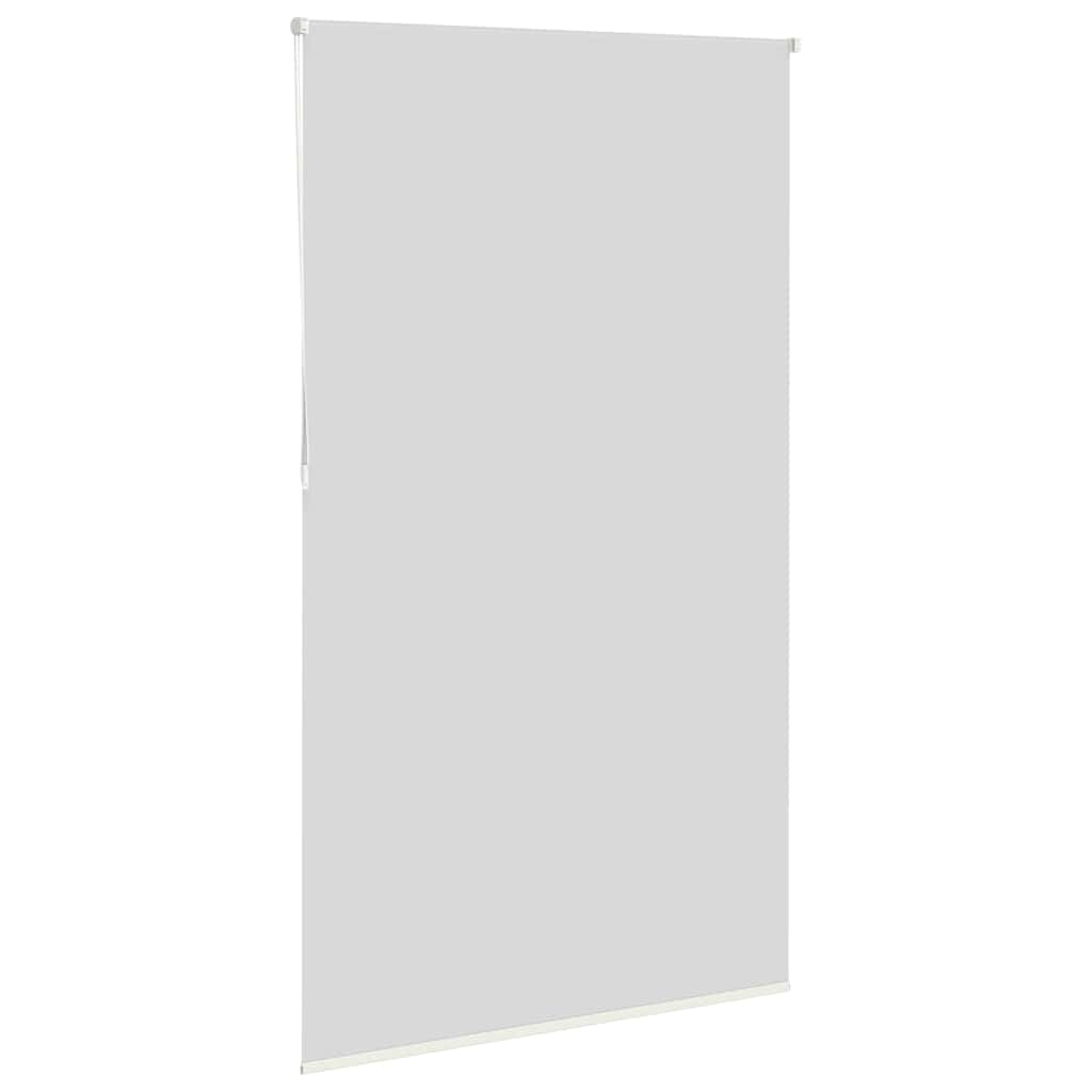 vidaXL Roller Blind Blackout Off White 120x210cm Fabric Width 116.6cm