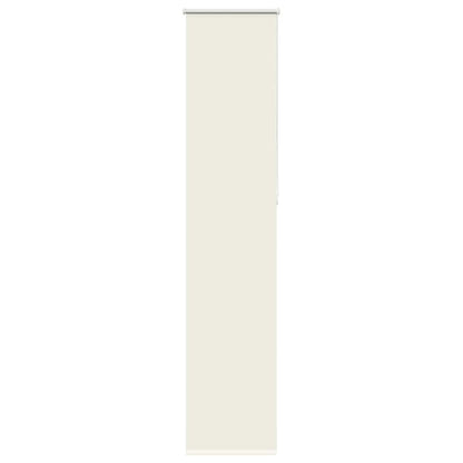vidaXL Roller Blind Blackout Off White 60x230 cm Fabric Width 55.7 cm Polyester