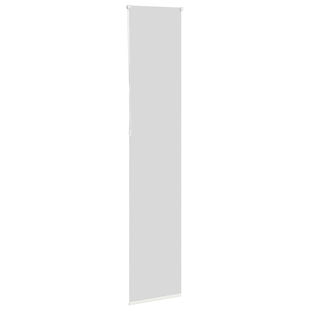 vidaXL Roller Blind Blackout Off White 60x230 cm Fabric Width 55.7 cm Polyester