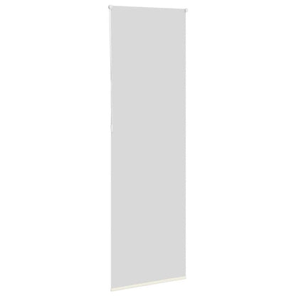 vidaXL Roller Blind Blackout Off White 80x230 cm Fabric Width 75.7 cm