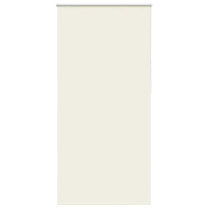 vidaXL Roller Blind Blackout Off White 90x230 cm Fabric Width 85,7 cm Polyester