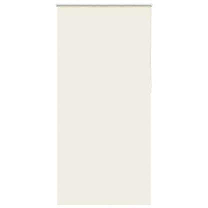 vidaXL Roller Blind Blackout Off White 95x230 cm Fabric Width 90,7 cm Polyester