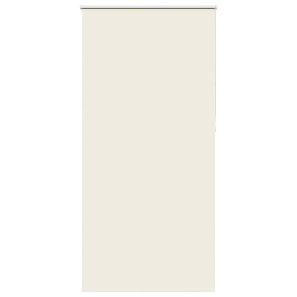 vidaXL Roller Blind Blackout Off White 105x230cm Fabric Width 100.7cm