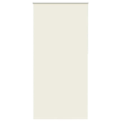 vidaXL Roller Blind Blackout Off White 105x230cm Fabric Width 100.7cm