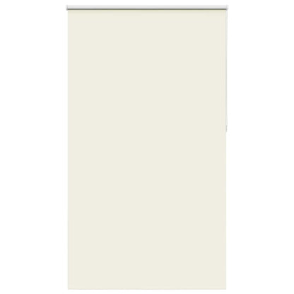 vidaXL Roller Blind Blackout Off White 135x230 cm Fabric Width 131.6 cm Polyester