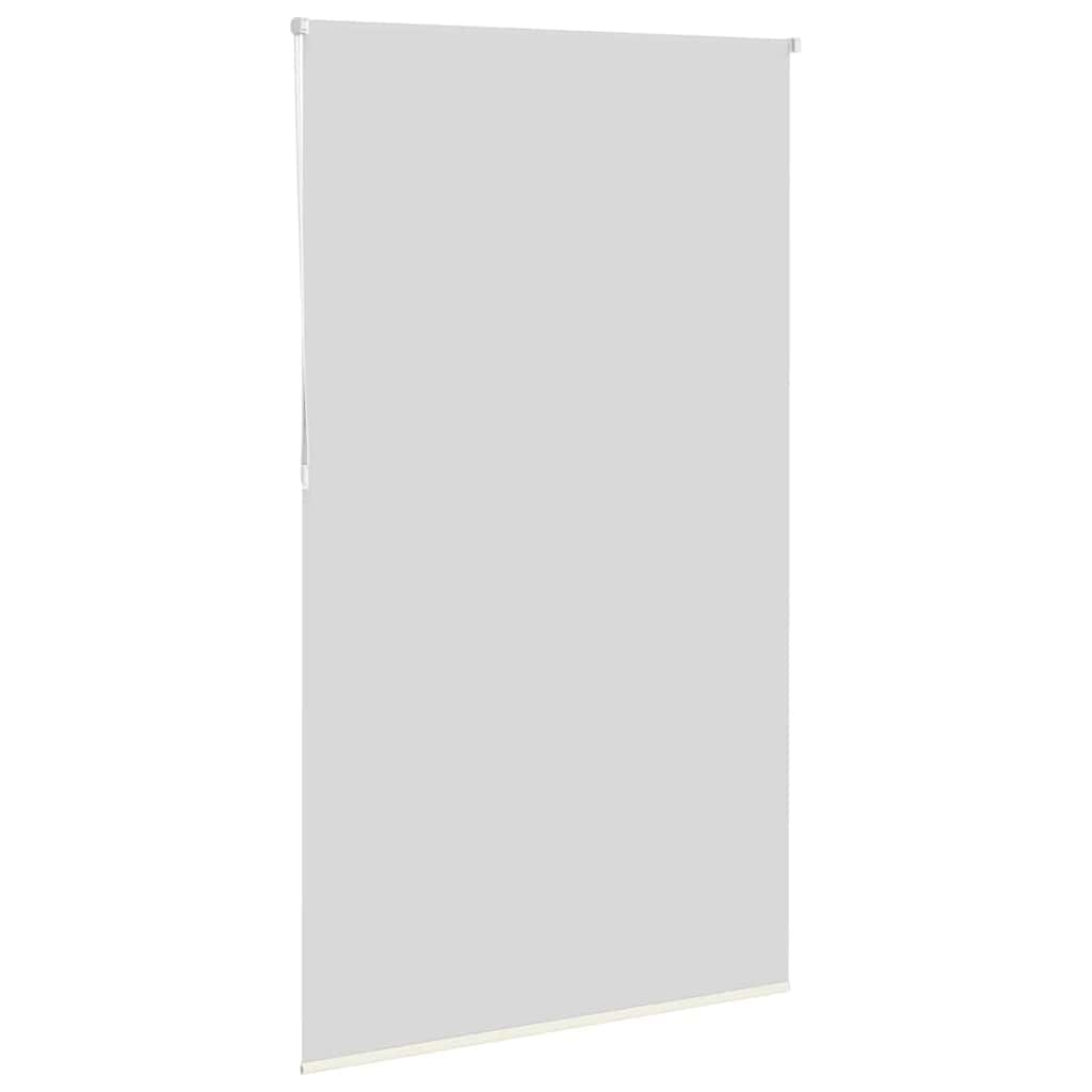 vidaXL Roller Blind Blackout Off White 140x230cm Fabric Width 136.6cm