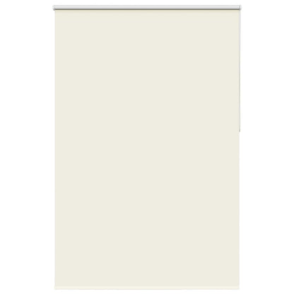 vidaXL Roller Blind Blackout Off White 150x230 cm Fabric Width 146.6 cm Polyester