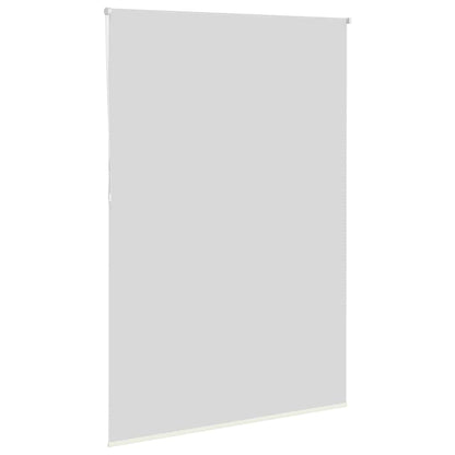 vidaXL Roller Blind Blackout Off White 165x230 cm Fabric Width 161,6 cm Polyester