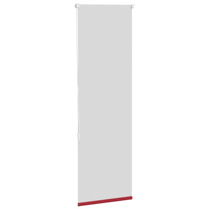 vidaXL Roller Blind Blackout Red 60x130 cm Fabric Width 55.7 cm