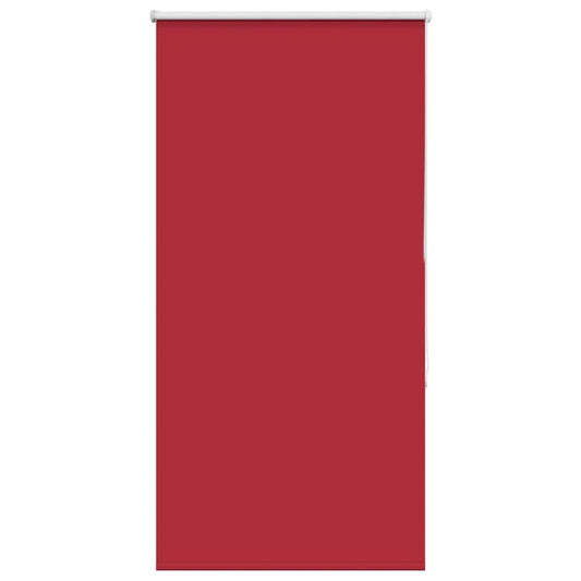 vidaXL Roller Blind Blackout Red 65x130 cm Fabric Width 60.7 cm