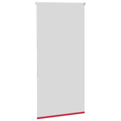 vidaXL Roller Blind Blackout Red 65x130 cm Fabric Width 60.7 cm Polyester