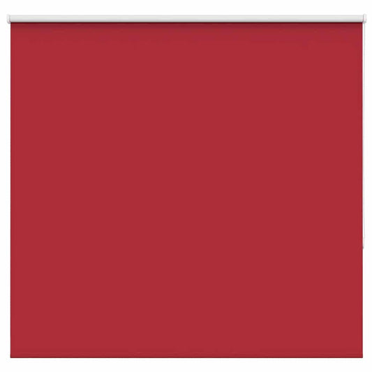 vidaXL Roller Blind Blackout Red 160x130 cm Fabric Width 156.6 cm