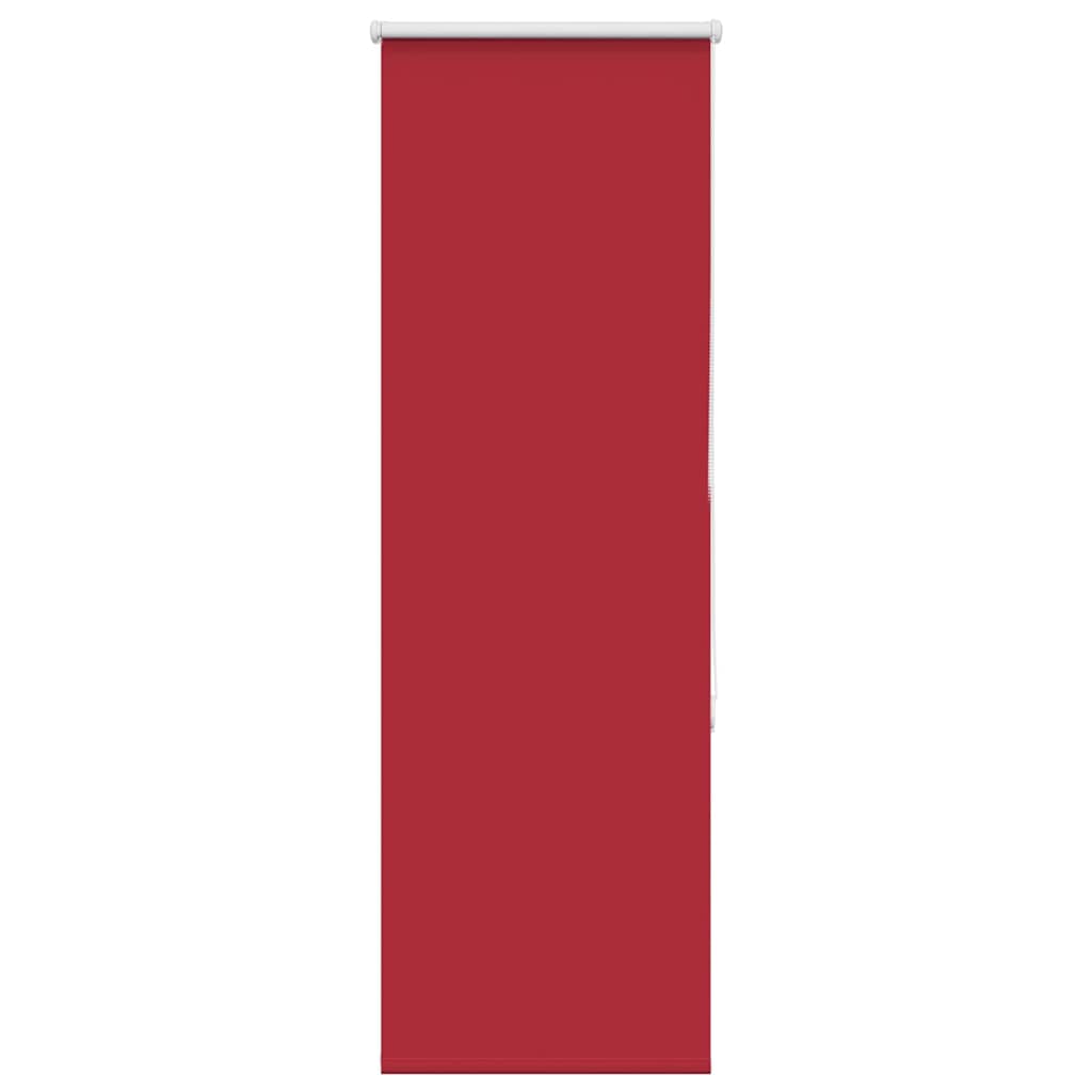 vidaXL Roller Blind Blackout Red 60x150 cm Fabric Width 55.7 cm Polyester