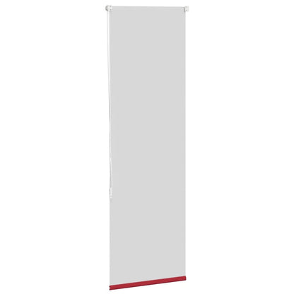 vidaXL Roller Blind Blackout Red 60x150 cm Fabric Width 55.7 cm Polyester
