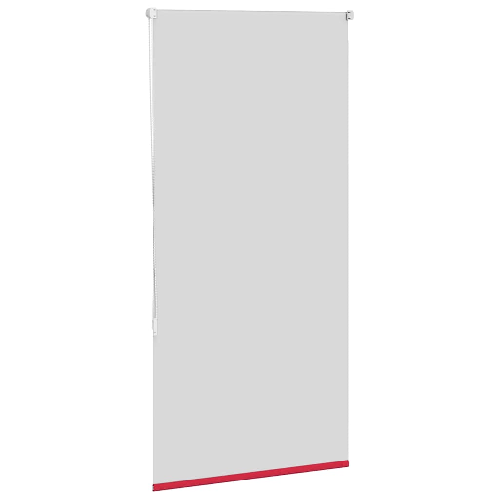 vidaXL Roller Blind Blackout Red 85x150 cm Fabric Width 80.7 cm Polyester