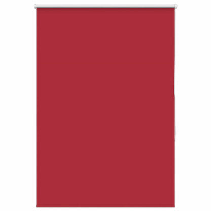 vidaXL Roller Blind Blackout Red 105x150 cm Fabric Width 100.7 cm Polyester