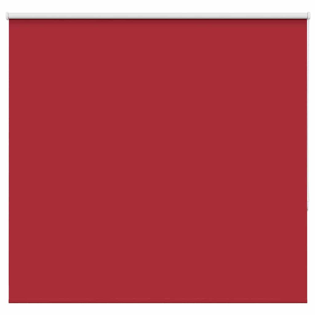 vidaXL Roller Blind Blackout Red 150x150 cm Fabric Width 146.6 cm Polyester