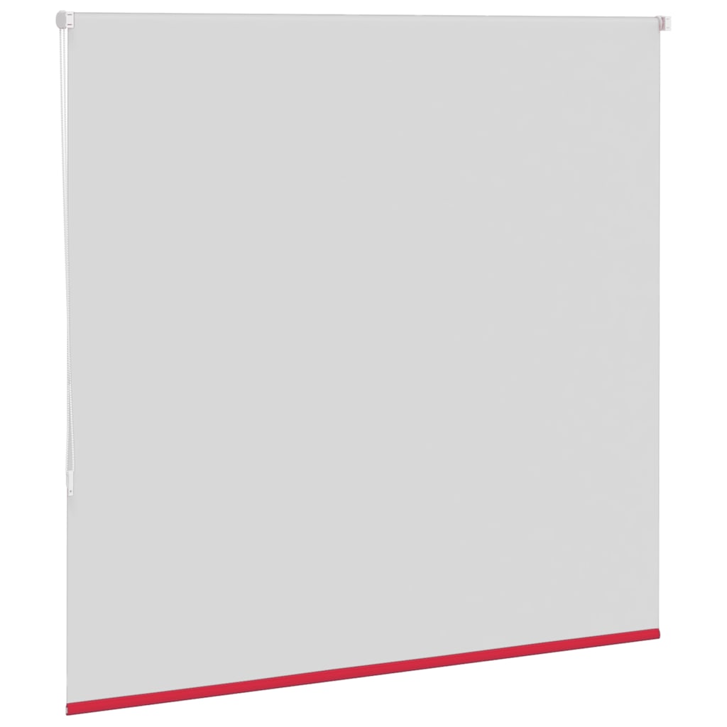 vidaXL Roller Blind Blackout Red 155x150 cm Fabric Width 151.6 cm