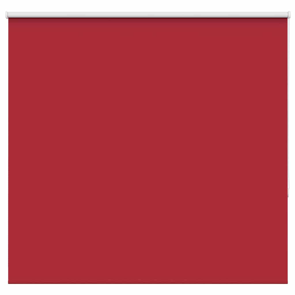vidaXL Roller Blind Blackout Red 160x150 cm Fabric Width 156.6 cm Polyester