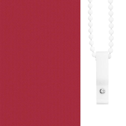 vidaXL Roller Blind Blackout Red 160x150 cm Fabric Width 156.6 cm Polyester