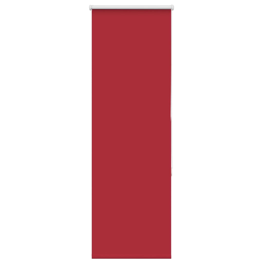 vidaXL Roller Blind Blackout Red 40x175 cm Fabric Width 35.7 cm Polyester