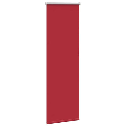 vidaXL Roller Blind Blackout Red 50x175 cm Fabric Width 45.7 cm Polyester