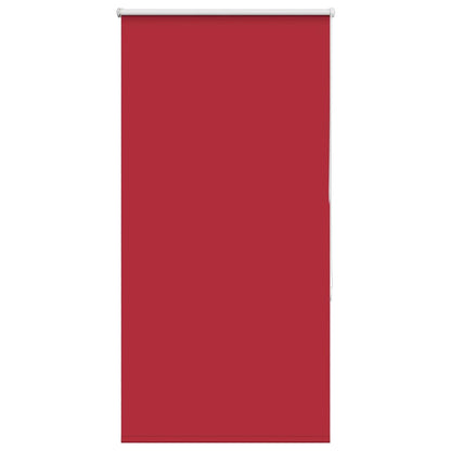 vidaXL Roller Blind Blackout Red 65x175 cm Fabric Width 60.7 cm Polyester