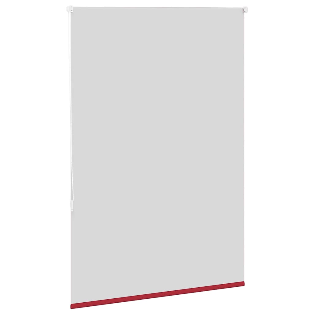 vidaXL Roller Blind Blackout Red 100x175 cm Fabric Width 95.7 cm Polyester