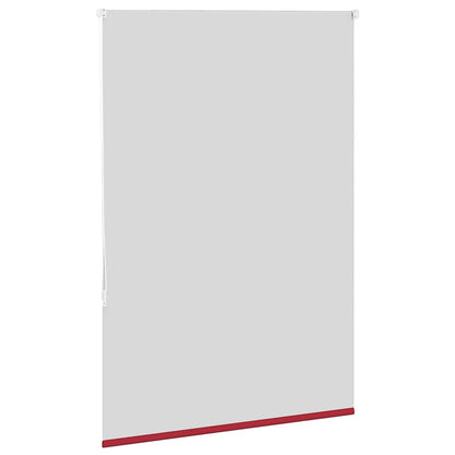 vidaXL Roller Blind Blackout Red 100x175 cm Fabric Width 95.7 cm Polyester