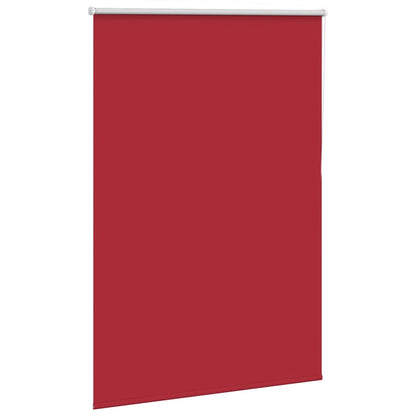 vidaXL Roller Blind Blackout Red 105x175 cm Fabric Width 100.7 cm Polyester