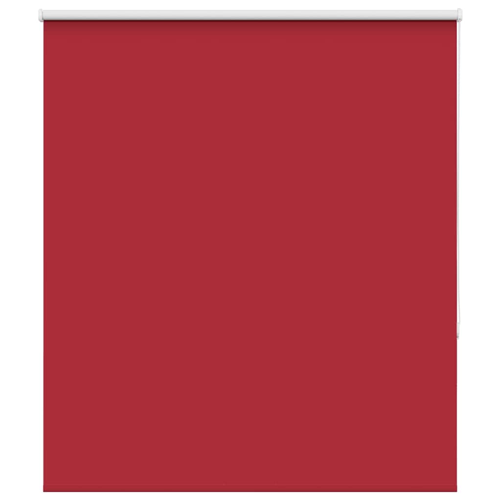 vidaXL Roller Blind Blackout Red 130x175 cm Fabric Width 126.6 cm Polyester