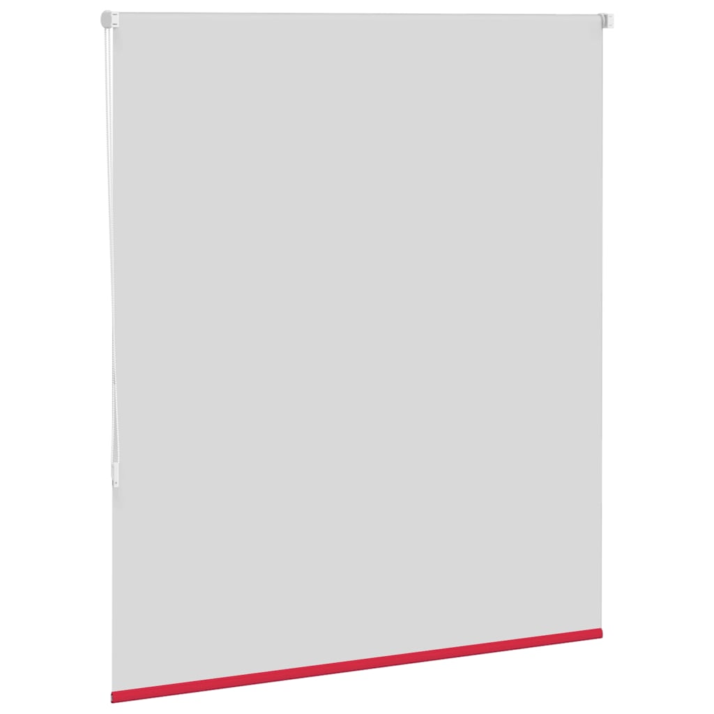 vidaXL Roller Blind Blackout Red 135x175 cm Fabric Width 131.6 cm Polyester