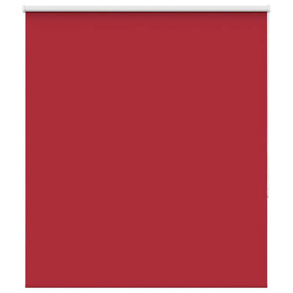 vidaXL Roller Blind Blackout Red 140x175 cm Fabric Width 136.6 cm Polyester